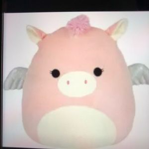 Squishmallow Pandora the Pegasus.  Official Kelleytoy 8inch Brand news